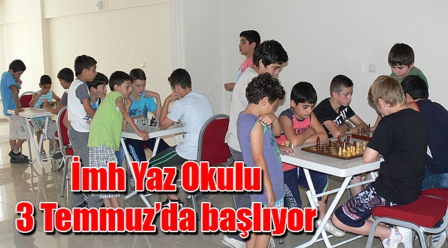 İmh Yaz Okulu 3 Temmuz’da başlıyor