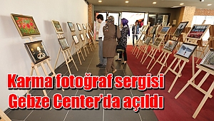 Karma fotoğraf sergisi Gebze Center’da açıldı