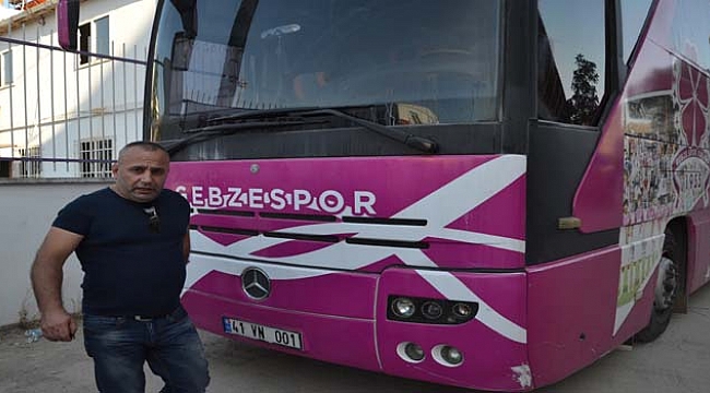 Otobüste Gebzespor'a FEDA olsun