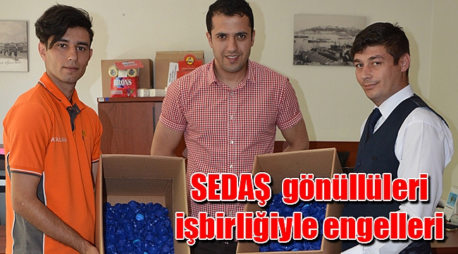 SEDAŞ gönüllüleri işbirliğiyle engelleri kaldırıyor