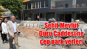 Şehit Mevlüt Duru Caddesi’ne cep park yerleri