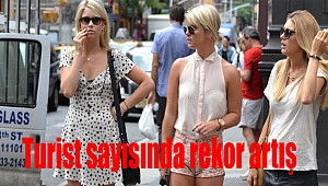 Antalya'ya gelen turist sayısı yüzde 103 arttı