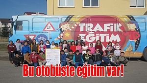 Bu otobüste eğitim var!