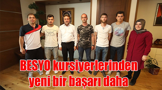 Çayırova Belediyesi BESYO kursiyerlerinden yeni bir başarı daha