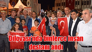 Dilovası'nda binlerce insan destanı andı