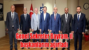 Genel Sekreter Bayram, il başkanlarını ağırladı