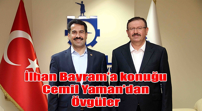 İlhan Bayram’a konuğu Cemil Yaman’dan Övgüler