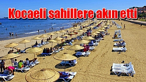 Kocaeli sahillere akın etti
