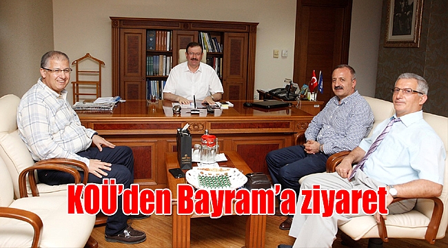 KOÜ’den Bayram’a ziyaret