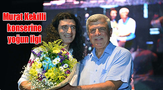 Murat Kekilli konserine yoğun ilgi