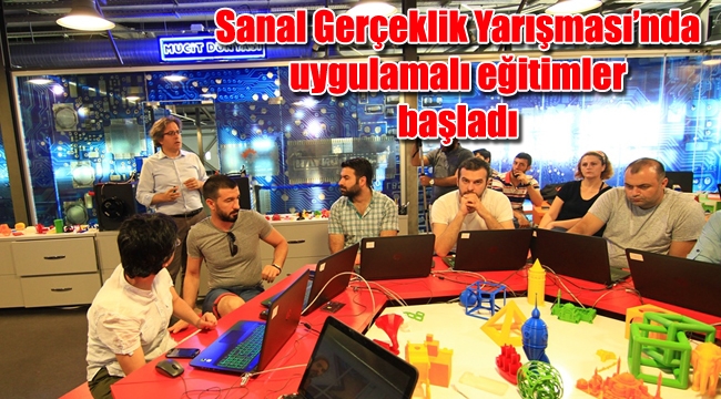 Sanal Gerçeklik Yarışması’nda uygulamalı eğitimler başladı