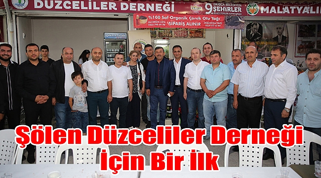 Şölen Düzceliler Derneği İçin Bir İlk