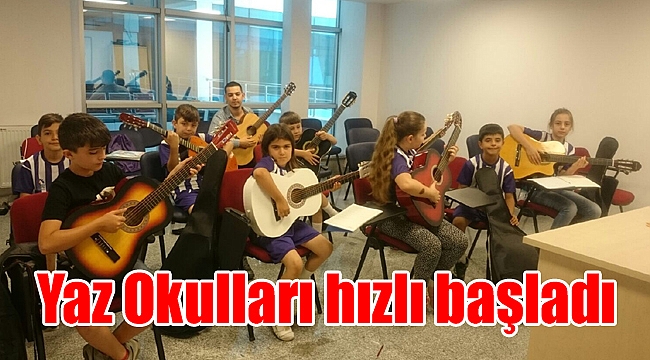 Yaz Okulları hızlı başladı