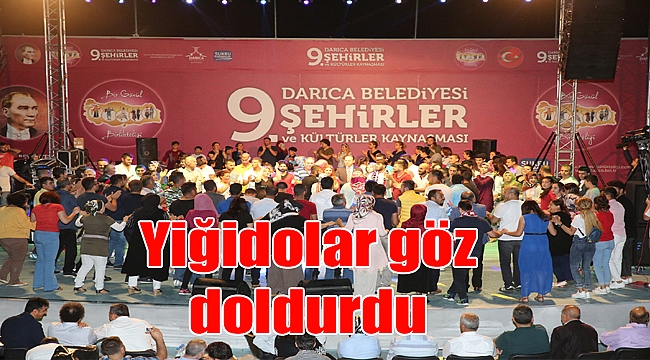 Yiğidolar göz doldurdu