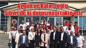 Aygün ve Katırcıoğlu, Silivri’de ki duruşmayı takip etti