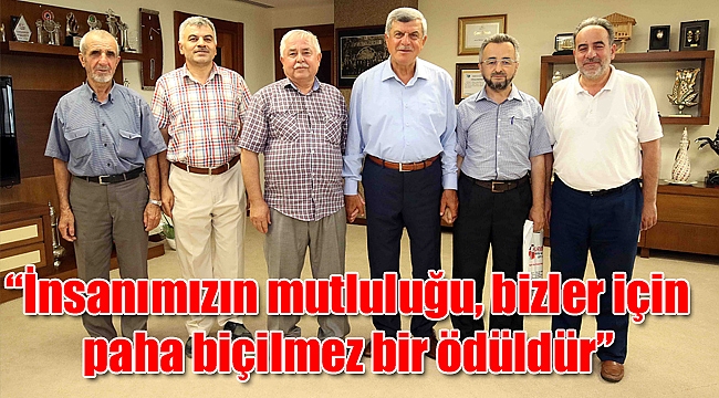 Başkan Karaosmanoğlu, “İnsanımızın mutluluğu, bizler için paha biçilmez bir ödüldür”