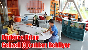 Binlerce Kitap Gebzeli Çocukları Bekliyor