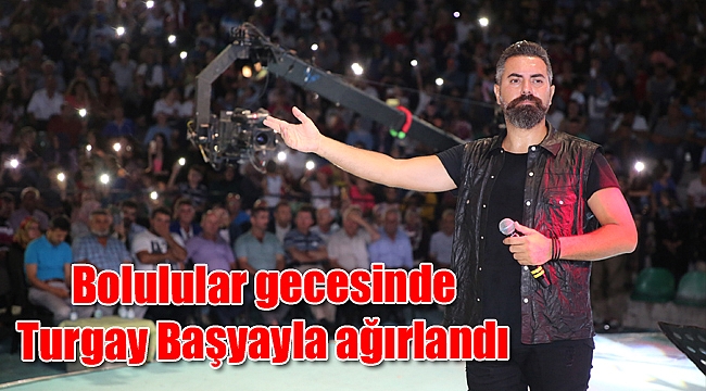 Bolulular gecesinde Turgay Başyayla ağırlandı