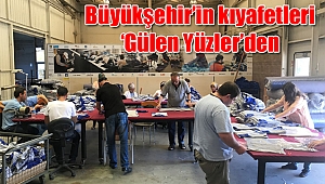 Büyükşehir’in kıyafetleri ‘Gülen Yüzler’den