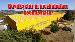 Büyükşehir’in mezbahaları kesime hazır