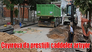 Çayırova’da prestijli caddeler artıyor