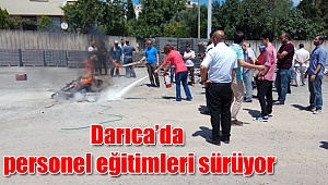Darıca’da personel eğitimleri sürüyor