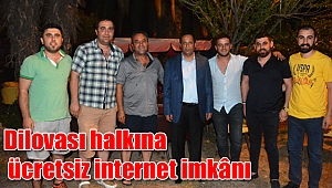 Dilovası halkına ücretsiz internet imkânı