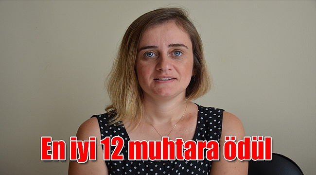 En iyi 12 muhtara ödül