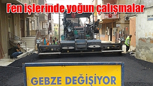 Fen işlerinde yoğun çalışmalar