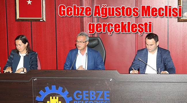 Gebze Ağustos Meclisi gerçekleşti
