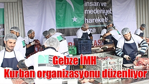 Gebze İMH Kurban organizasyonu düzenliyor