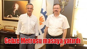 Gebze Metrosu masaya yatırdı