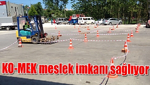 KO-MEK meslek imkanı sağlıyor