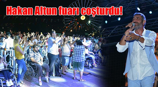 Kocaeli Fuarı Hakan Altun'u konuk etti