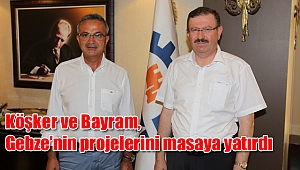 Köşker ve Bayram, Gebze’nin projelerini masaya yatırdı