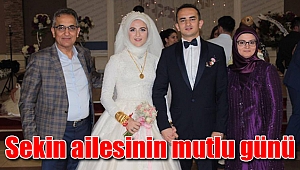 Mustafa Sekin, oğlunu evlendirdi!