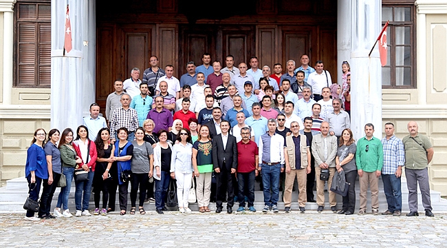 81 İlin Valilik çalışanları Kocaeli’yi gezdi