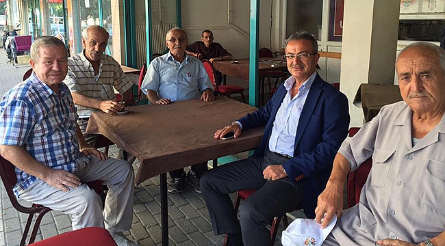 Başkan Köşker haftaya esnaf ziyaretiyle başladı