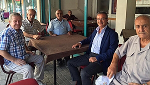 Başkan Köşker haftaya esnaf ziyaretiyle başladı