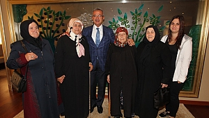 Başkan Köşker şehit ailelerini ağırladı