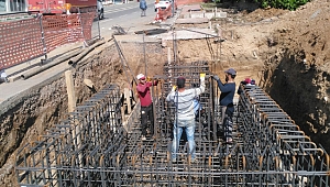 Çayırova’ya yaya köprüsü yapımına başlandı