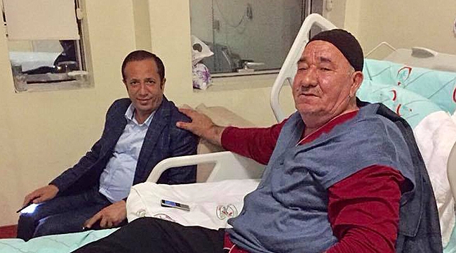 Dilovası Belediye Başkanı Toltar’dan hasta ziyareti