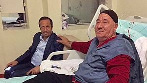 Dilovası Belediye Başkanı Toltar’dan hasta ziyareti