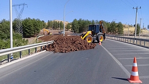 Diyarbakır - Silvan yoluna çevre düzenlemesi