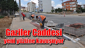 Gaziler Caddesi yeni yüzüne kavuşuyor
