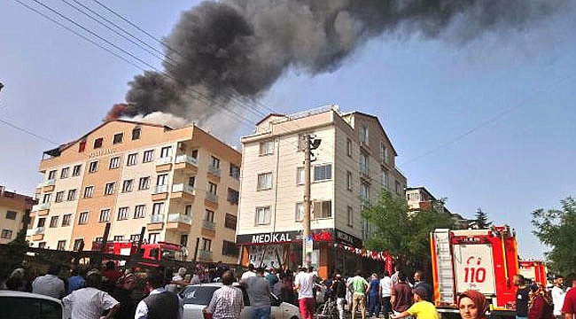 Gebze’de korkutan yangın!