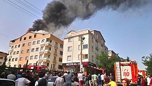 Gebze’de korkutan yangın!