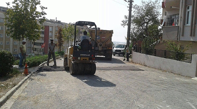 Gebze’de yollar kışa hazırlanıyor