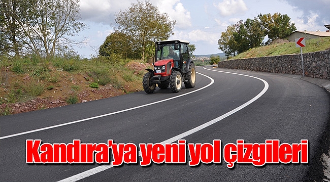 Kandıra'ya yeni yol çizgileri