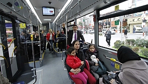 Toplu Taşıma ile bir günde 89 bin 407 kişi taşındı